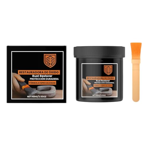 Rust Converter - 100g Rust Restorer Agent,Iron Stain Cleaner Converter | for Furniture Bathroom Garage Plumbing Automotive Marine Industry Outdoor