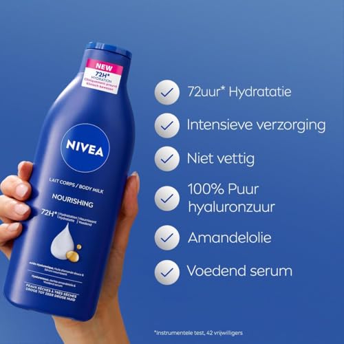 Nivea Body Milk met hyaluronzuur 72 uur – 400 ml - View 1