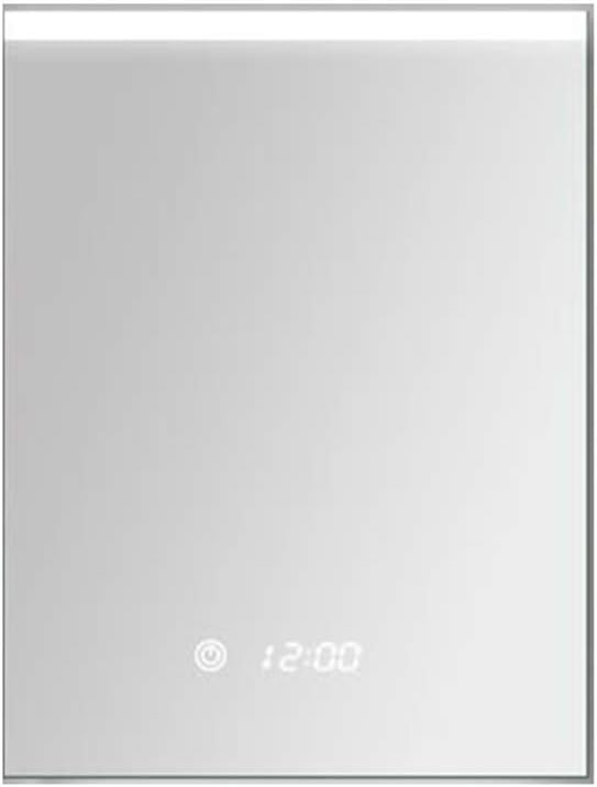 Makeup Mirror Led Makeup Mirror with Light Intelligent Defog Lamp Bathroom Mirror Cabinet Space Aluminum Bathroom with Shelf Mirror (Size : 70 * 100cm) (Size : 70 * 100cm)