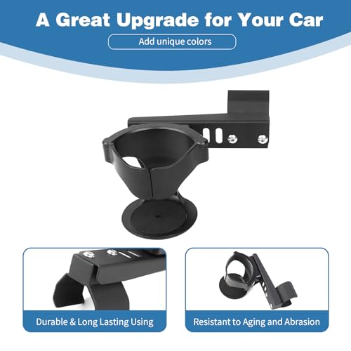 Portavasos para Jeep Wrangler JL 2024+ Negro miniatura 5
