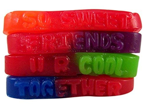 Flix Candy Gummy Bands Valentine's Treats Card Packs - 18 CT - Image 4