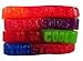 Flix Candy Gummy Bands Valentine's Treats Card Packs - 18 CT