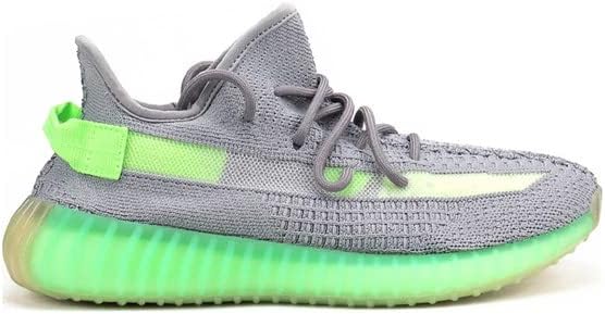 350 Sports Grey Green Sneakers Unisex - Breathable Comfortable Casual Shoes - Ideal for Outdoor Sports Running Fitness Trainers Fashion Jogging Men Women Zyon - EU (36-46)