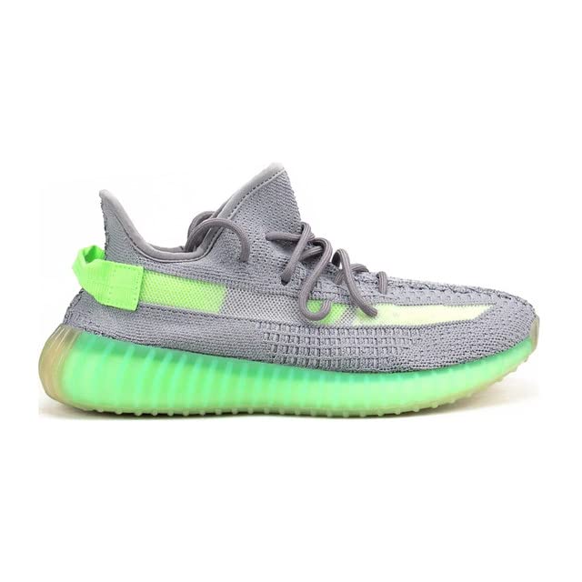 350 Sports Grey Green Sneakers Unisex - Breathable Comfortable Casual Shoes - Ideal for Outdoor Sports Running Fitness Trainers Fashion Jogging Men Women Zyon - EU (36-46)