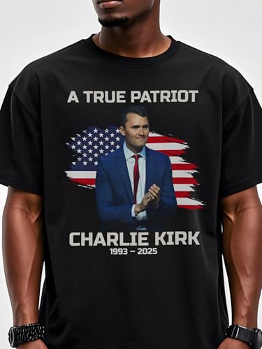 Freedom Charlie Kirk Shirt Memorial Tribute Charlie Mens Womens T Shirt2