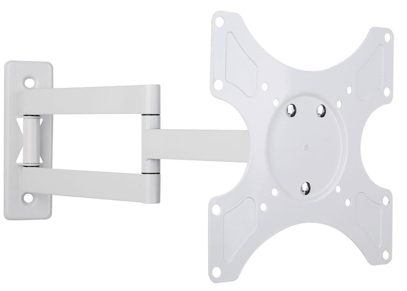 Techly ICA-LCD 2903WH Support Mural métallique pour écran Plat de 75 x 75,100 x 100,200 x 100, 200 x 200 mm Blanc 0-12° 94 cm