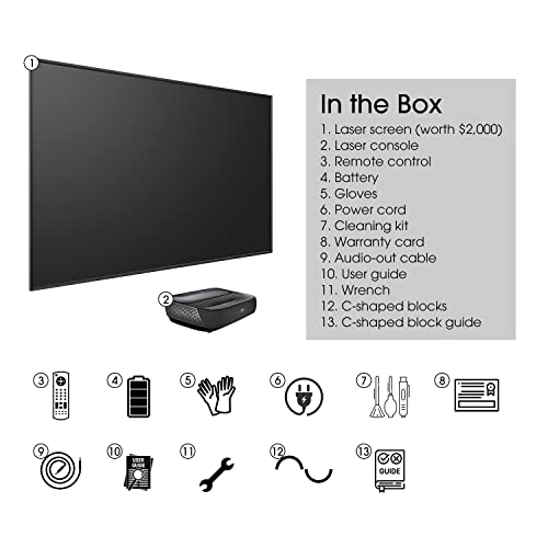 Hisense 120 inch Laser TV