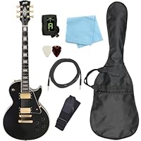 Amazon | エレキギター 初心者セット レスポール カスタム タイプ 7点