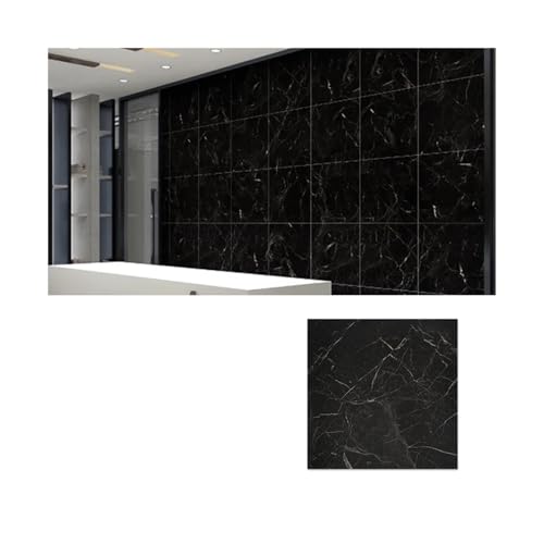 Tablones de Vinilo Autoadhesivos 40 Pegatinas Impermeables De Imitación Azulejo For Suelo, 30 X Cm, Autoadhesivas, Decoración Pared Baño Y Sala Estar(T02-40pcs)