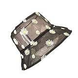 SAFIGLE Sombrero Pescador Mujer y Transpirable con Protección Solar UV Japonés Diseño Floral Unisex para Playa Camping y Actividades al Aire
