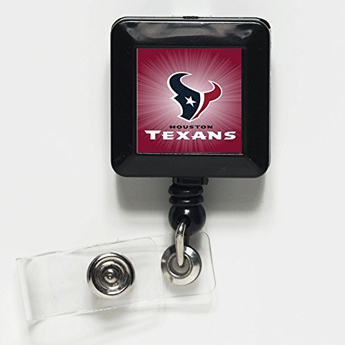 WinCraft NFL Houston Texans 14145021 Retractable Badge Holder