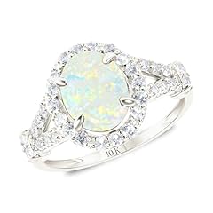 Created Opal | White Gold
