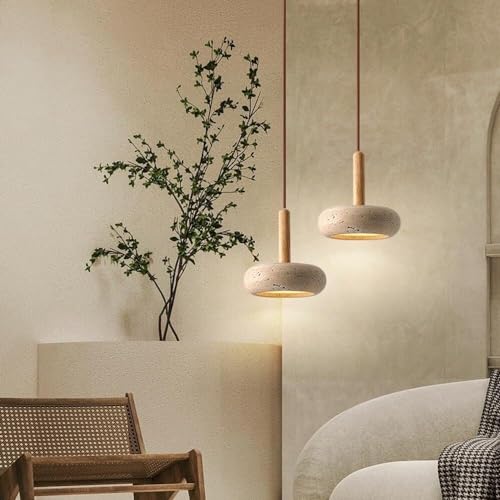 Pantalla de piedra natural contra luces molestas en comedor y cocina 5