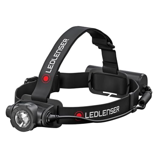 Ledlenser H7R Core, Stirnlampe LED, Kopflampe, 1000 Lumen, 250 Meter Leuchtweite, wiederaufladbar, mit Akku, inkl. Magnetladekabel