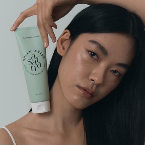 Image of SARANARA GREEN BUTTER AVOCADO HAIR MASK TREATMENT