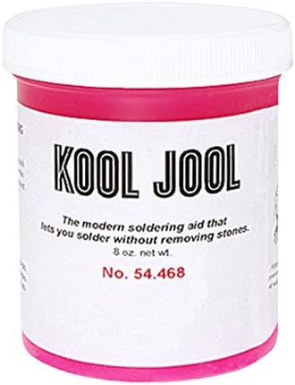 Kool Jool 8 Oz Jar Jewelry Making Soldering Aid Lets You Solder Without Removing Stones