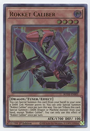 Rokket Caliber - BODE-EN001 - Ultra Rare - 1st Edition