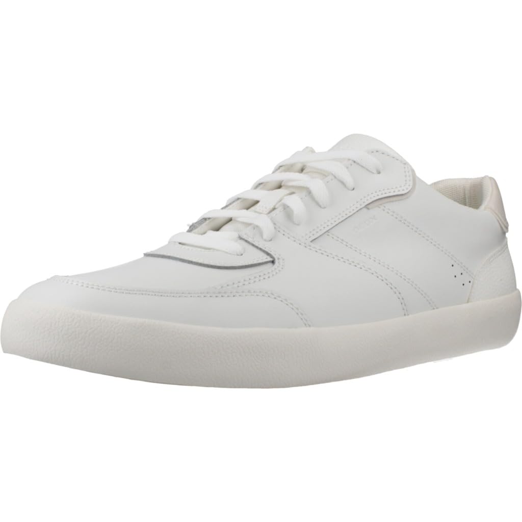 Geox Men's U AFFILE B Sneaker, White, 6.5 UK