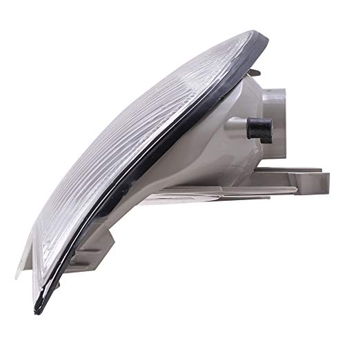 Brock Replacement Passengers Park Signal Corner Marker Light Lamp Clearn Lens Compatible With 1999-2001 3 Series E46 Coupe & Convertible 63126904308 #TOP4