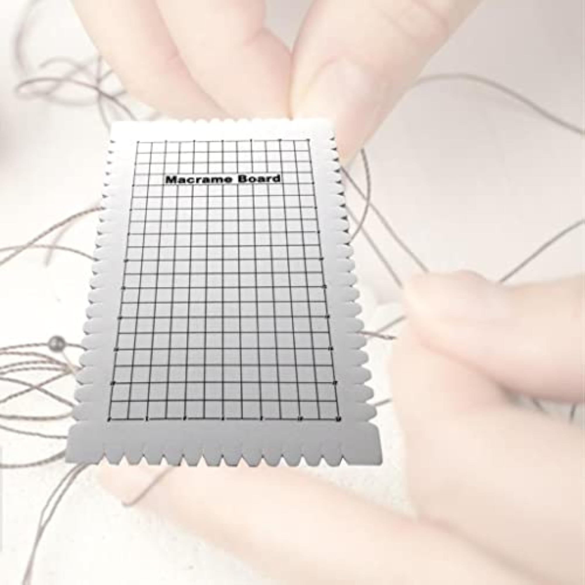 Macrame Board Mat for Handcrafted Braiding Knotting Projects