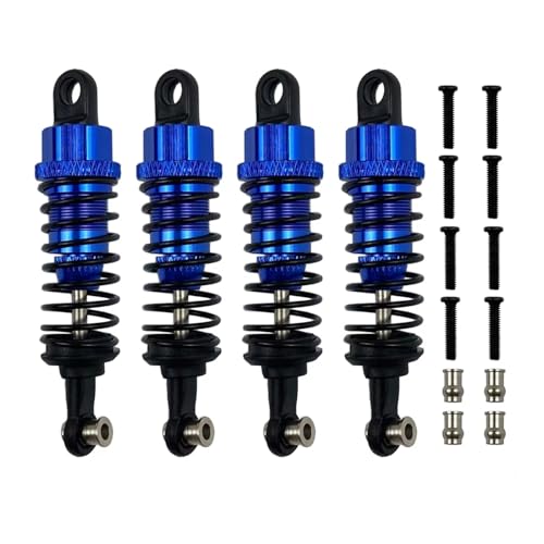 Amortisseurs RC Wltoys A959 A959-B 184011 A969 A979 K929 métal bleu