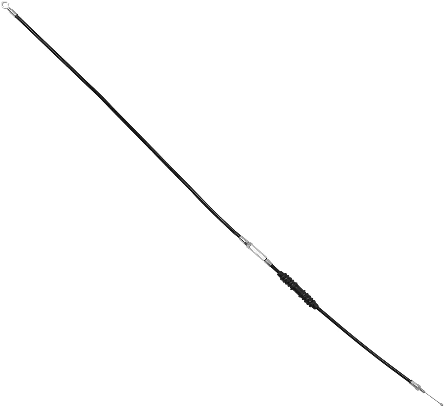 55.1" 59" 62.9" 66.9" 70.8" 74.8" 78.7" Motorcycle Stainless Steel Clutch Cable Wire Compatible with Harley Sportster XL 883 1200 1986-2013/2004-2020 Sportster Models (74.8")