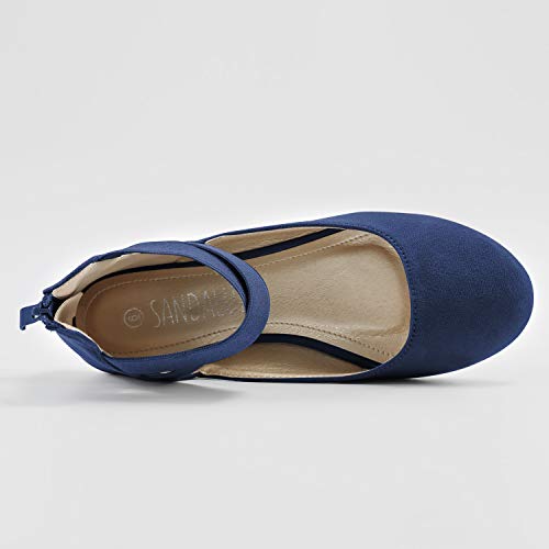 Women Flat Shoes Elastic Classic Ballerina Flats - Image 4