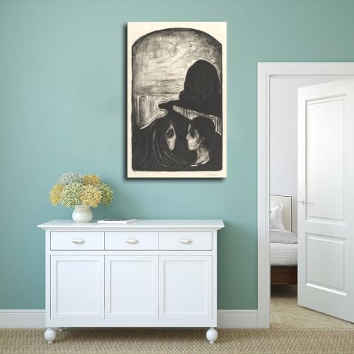 Impression sur toile Attraction I Edvard Munch 61x91,4 cm - 4