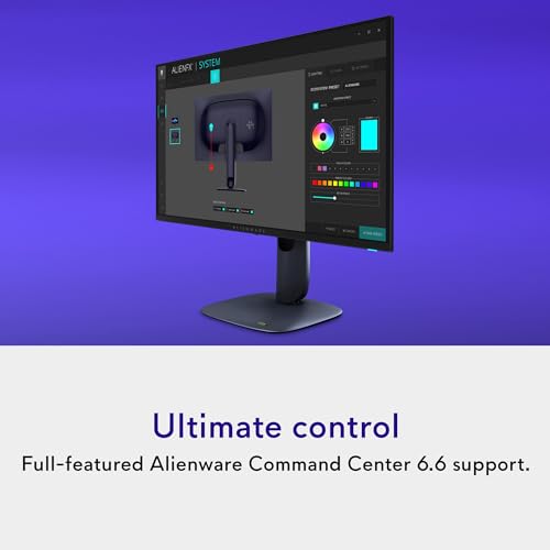 Alienware 27 4K QD-OLED Gaming Monitor AW2725Q - 26.7" 4K UHD QD-OLED 240Hz 0.03ms, NVIDIA G-SYNC Compatible, AMD FreeSync Premium Pro, VESA AdaptiveSync, Dolby Vision, VESA DisplayHDR True Black 400 by Alienware - Image 8