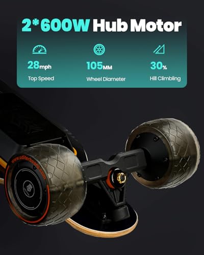 Electric Skateboard with Remote Control