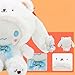 Ykecfpry Kawaii Cartoon White Bear Cross-Dressing Series Plush,Soft Plush Doll Cute Soft Toys, Plush Pillow Stuffed Animals Toy Birthday Gifts for Girls Kids ((White Bear-8in)
