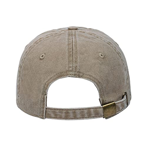 HH HOFNEN Boné de beisebol masculino feminino lavado envelhecido sarja algodão vintage ajustável, #1