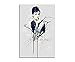 Produktbild Paul Sinus Art Audrey Hepburn 90x 60cm Keilrahmenbild Kunstbild Aquarell Art Wandbild auf Leinwand fertig gerahmt Original Unikat