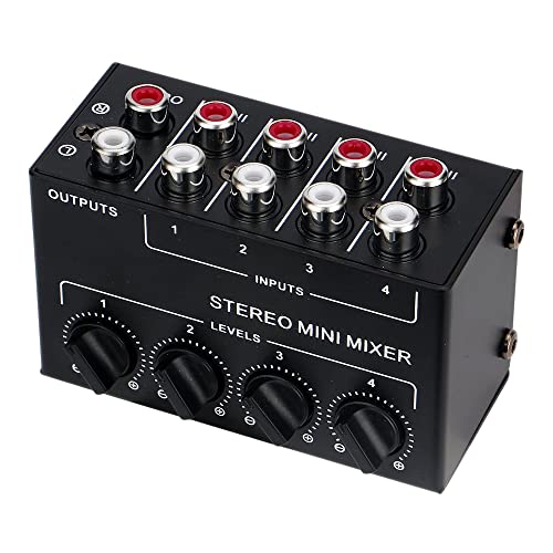 Table de mixage stéréo passive CX400 avec réglage du volume par canal