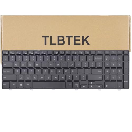 TLBTEK Keyboard Replacement Compatible with Dell Inspiron 15-3000 15-5000 17-5000