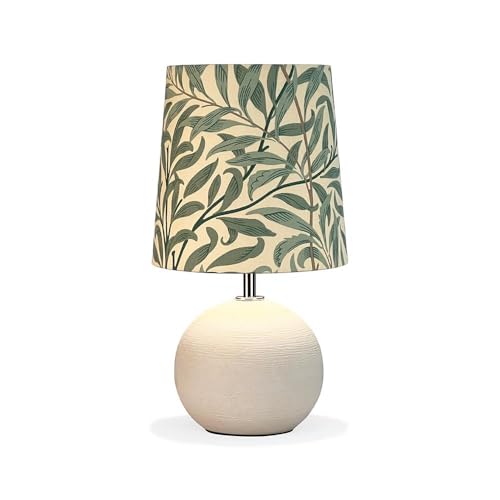 [mimi lamp]ミミランプ(白) - ウィリアムモリス ウイローボウ(日本製)テーブルスタンド・照明