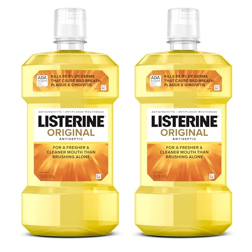 Listerine Original Antiseptic Mouthwash Twin Pack 2L