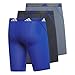 Performance Mesh Long Boxer Brief Underwear (3-Pack) for Active Sport and All Day Comfort, Soft Breathable Fabric