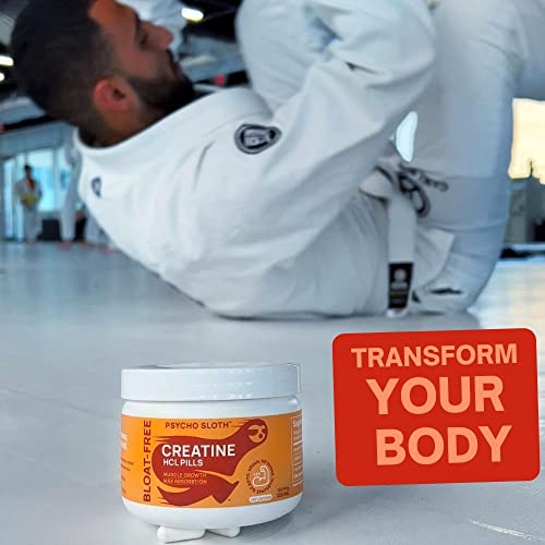 Creatine Hcl Pills - Muscle Growth, Endurance, No Bloat, No Load, Not Flavored | Monohydrate Micronized Alternative, Creatine For Women And Men, Vegan, No Powder, Gummy, Tablets Creatina, 150 Capsules #TOP6