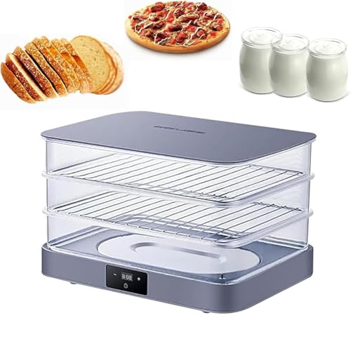 40L Electric Dough Proofer Machine,Dough Proofing Box,Bread Maker,Adjustable Temperature +Timing,Automatic Humidity Control,for Home Use