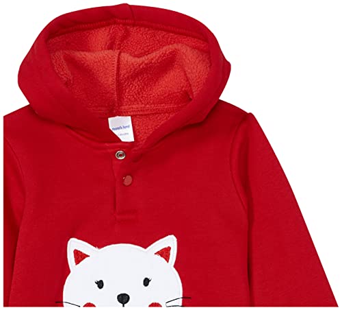 Image of MOMS LOVE ML KITTY GIRLS INF CO-SET MLS22725XXGCST RED 03-06MNTH