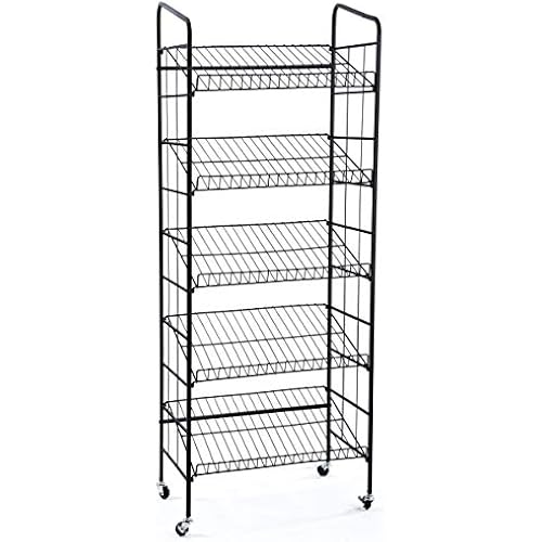 Displays2go Rolling Baker's Display Rack