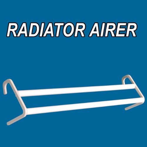 Clothes Airer | Pack Of 2 White Radiator Airer | Over Radiator Clothes Airer | 4 Bar Drying Rack | Over Radiator Towel Rail | Proudly Made In England