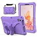 XYhmgd Case for Lenovo Tab M8 4th Gen/3rd Gen/2nd Gen/Smart Tab HD,Butterfly with Kickstand/Shoulder Strap,Light EVA Full Boby Drop Protective Rugged Shockproof for Girl Kid Gift ﻿ (Purple)