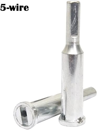 Miniatura 2 de INFFIT Pelacables eléctricos giratorios para electricista, conector universal de pelacables automático, herramienta manual de 5 agujeros (color  5