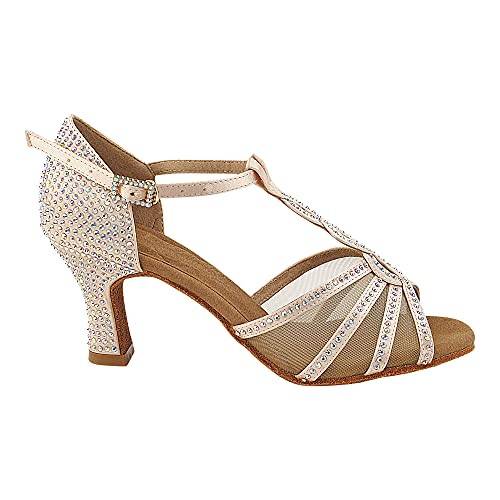 Very Fine Women's Delphine Ballroom Gala Latin Salsa Tango Waltz Dance Shoe4