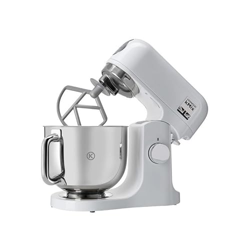 Kenwood kMix KMX750AW Küchenmaschine, 5 l Edelstahl Schüssel, Safe-Use-Sicherheitssystem, Metallgehäuse, 1000 Watt, inkl. 3-Teiligem Patisserie-Set und Spritzschutz, Weiß 5 Kenwood kMix KMX750AW Küchenmaschine, 5 l Edelstahl Schüssel, Safe-Use-Sicherheitssystem, Metallgehäuse, 1000 Watt, inkl. 3-Teiligem Patisserie-Set und Spritzschutz, Weiß