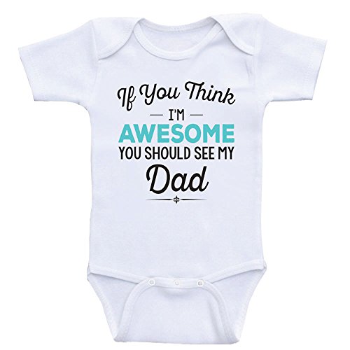 Image of Dad Baby Bodysuit - Should See My Dad - Funny Baby Clothes