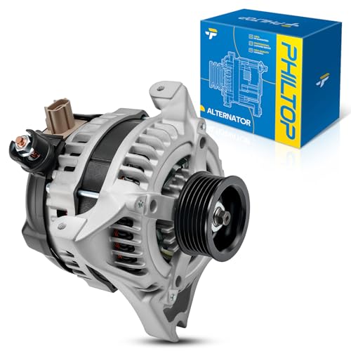 Image of PHILTOP New 11432N Alternator Compatible with Mercury 2009 Grand Marquis 4.6L, 155A Automotive Alternator