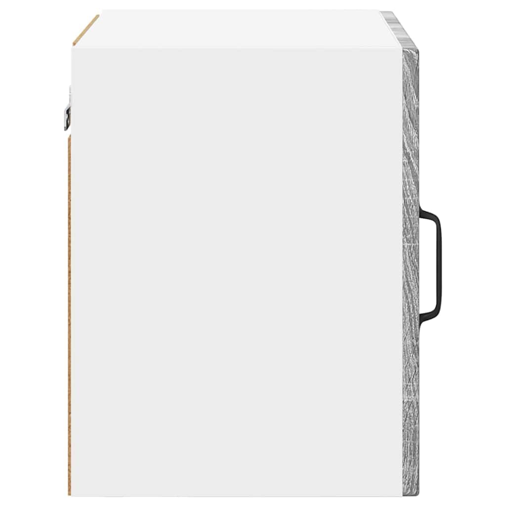 Grauer Küchenschrank Sonoma 40 x 31 x 40 cm aus Holzwerkstoff mit viel Küchenstauraum und praktischem Küchenzubehör für eine Moderne Einrichtung